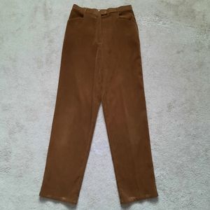 Casual Connection faux suede copper colour pants